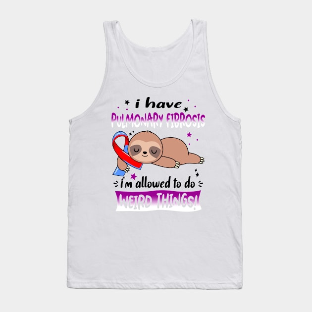 I have Oral Cancer i'm allowed to do Weird Things Support Oral Cancer Warrior Gifts Tank Top by ThePassion99